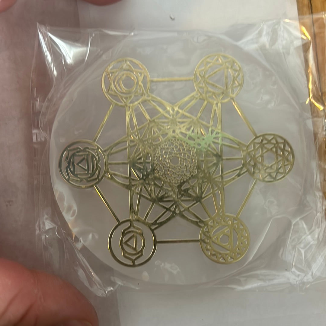 Crystal Coasters/Charging Plates