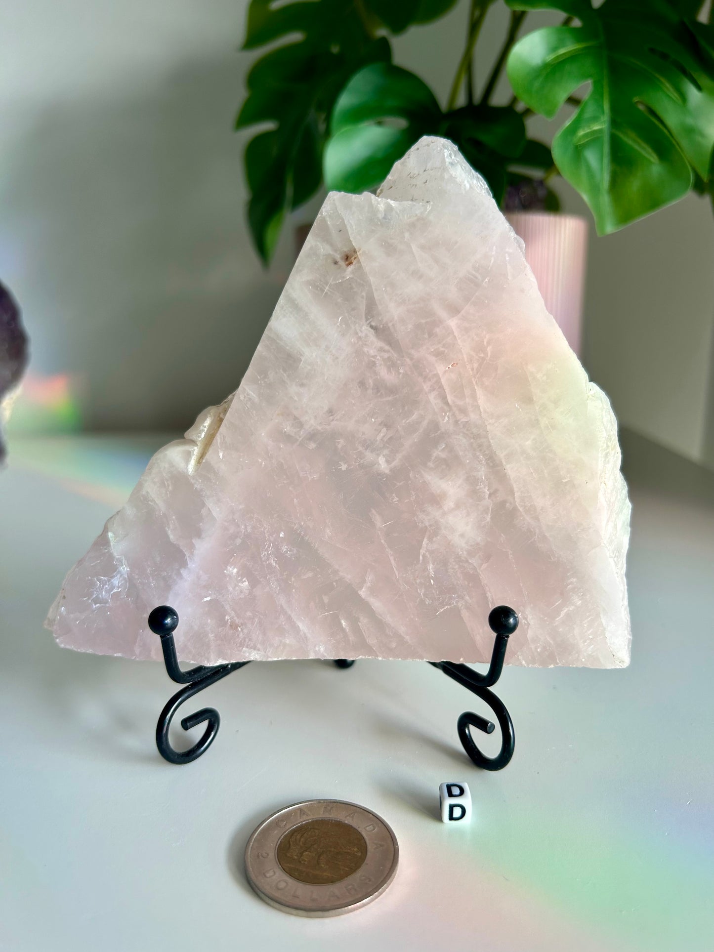 Large Rose Quartz Slabs