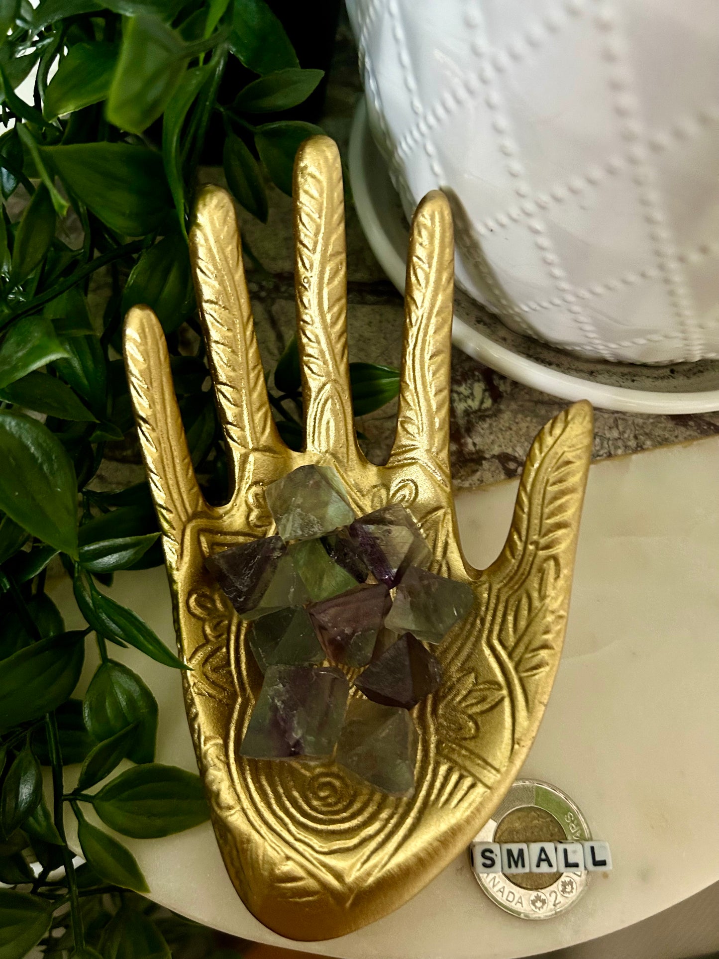 Fluorite Octahedron