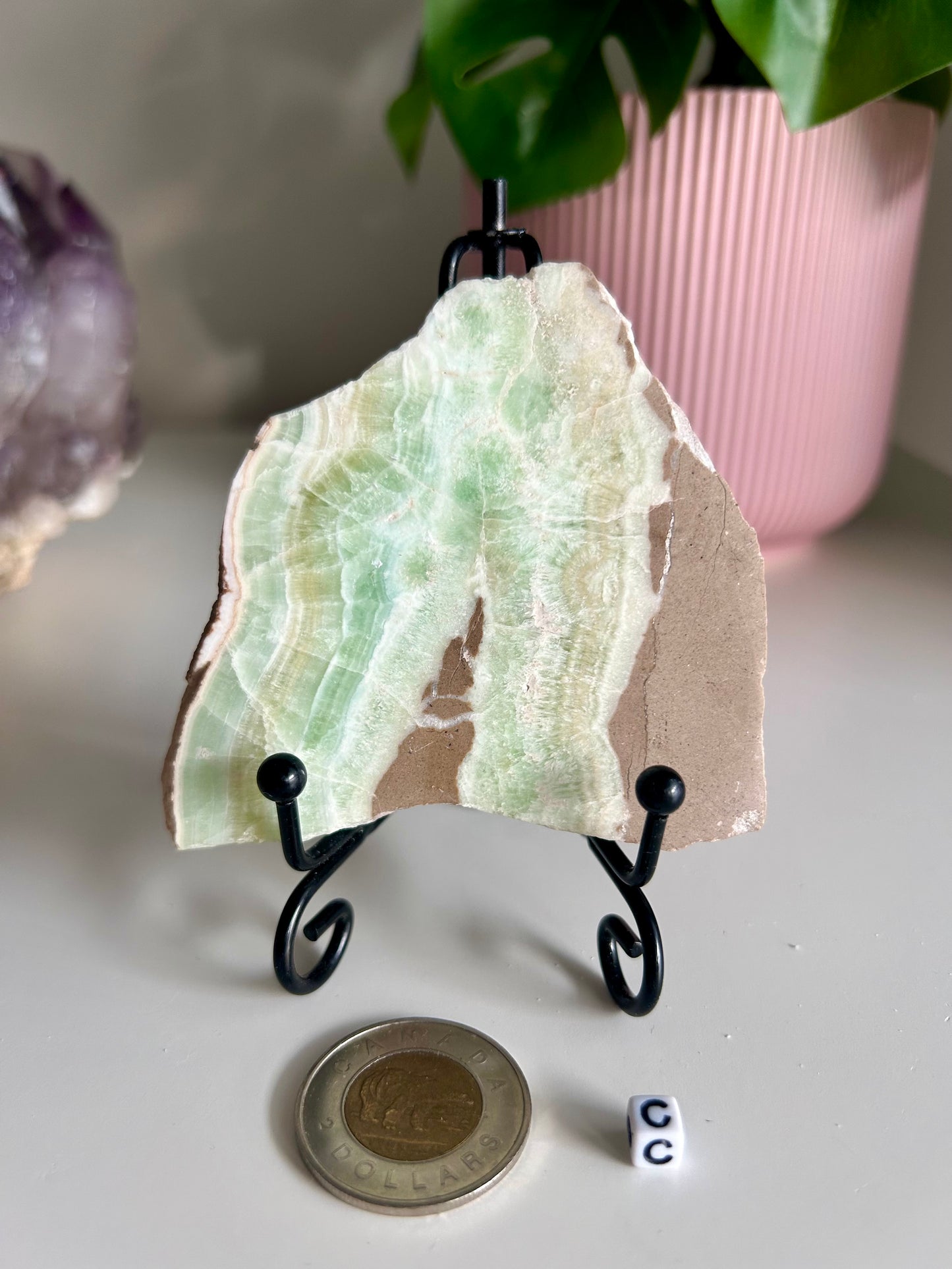 Pistachio Calcite Slab