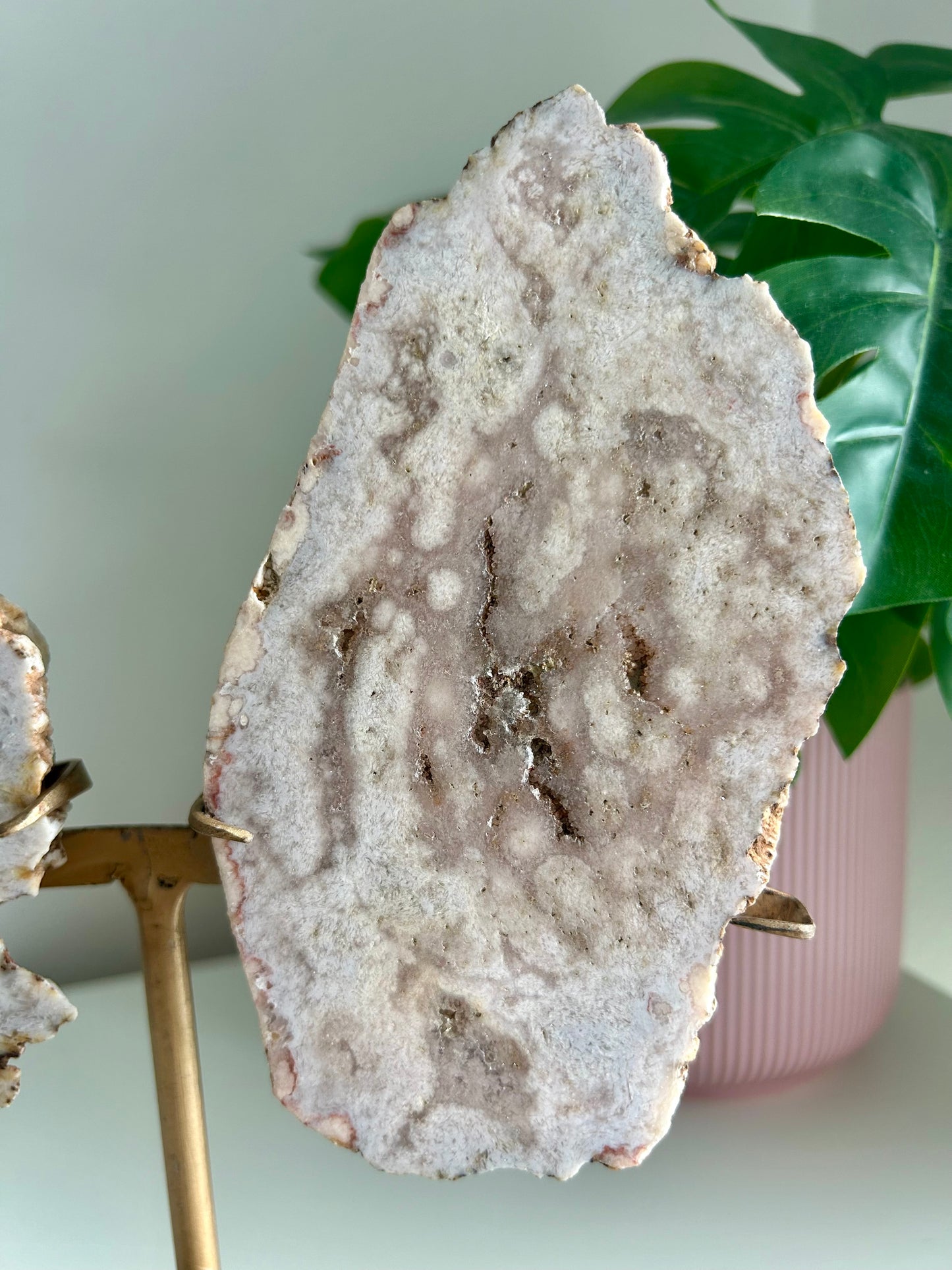 Large Pink Amethyst Butterfly