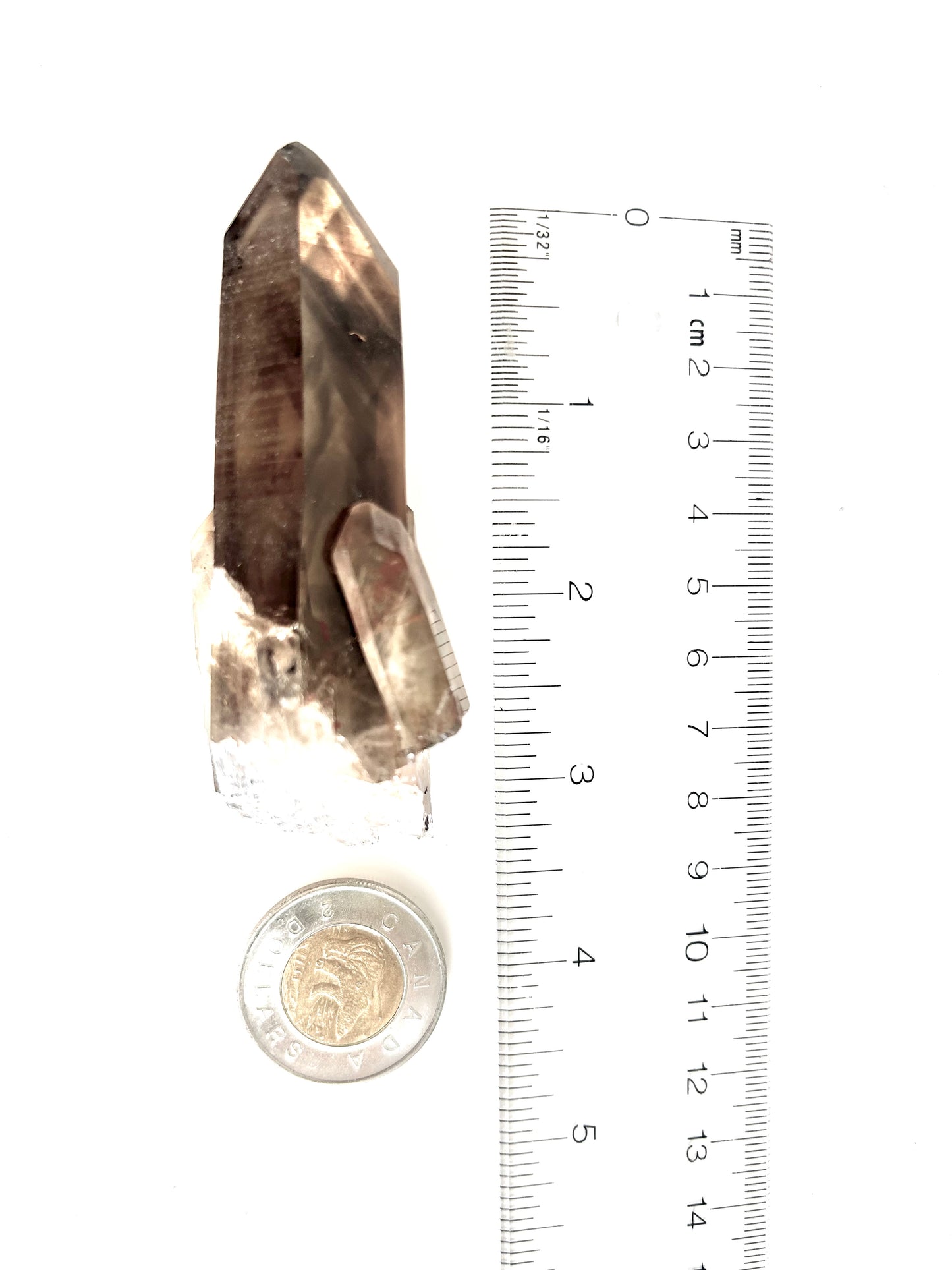 Natural Smoky Citrine with Phantom