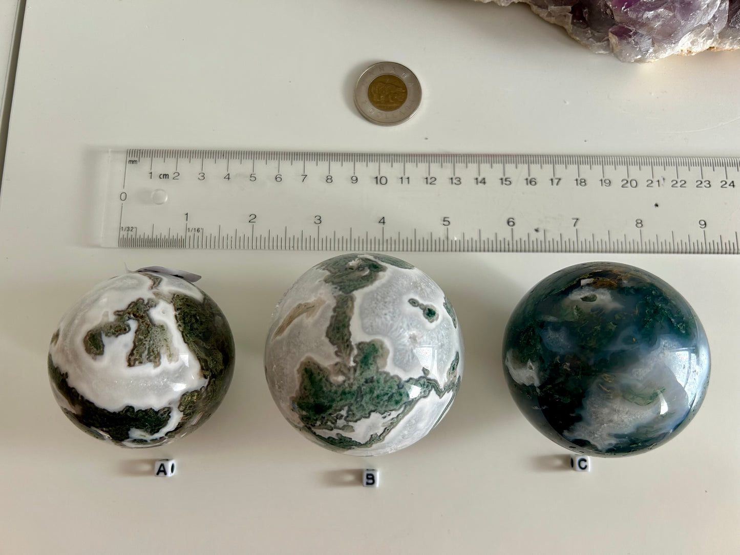 Moss Agate Sphere