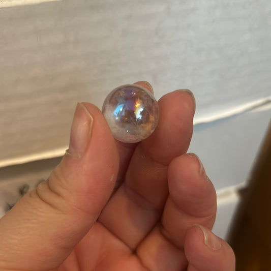 Angel Aura Quartz Mini Sphere
