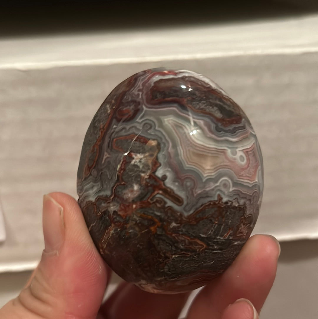 Crazy Lace Agate Palmstone