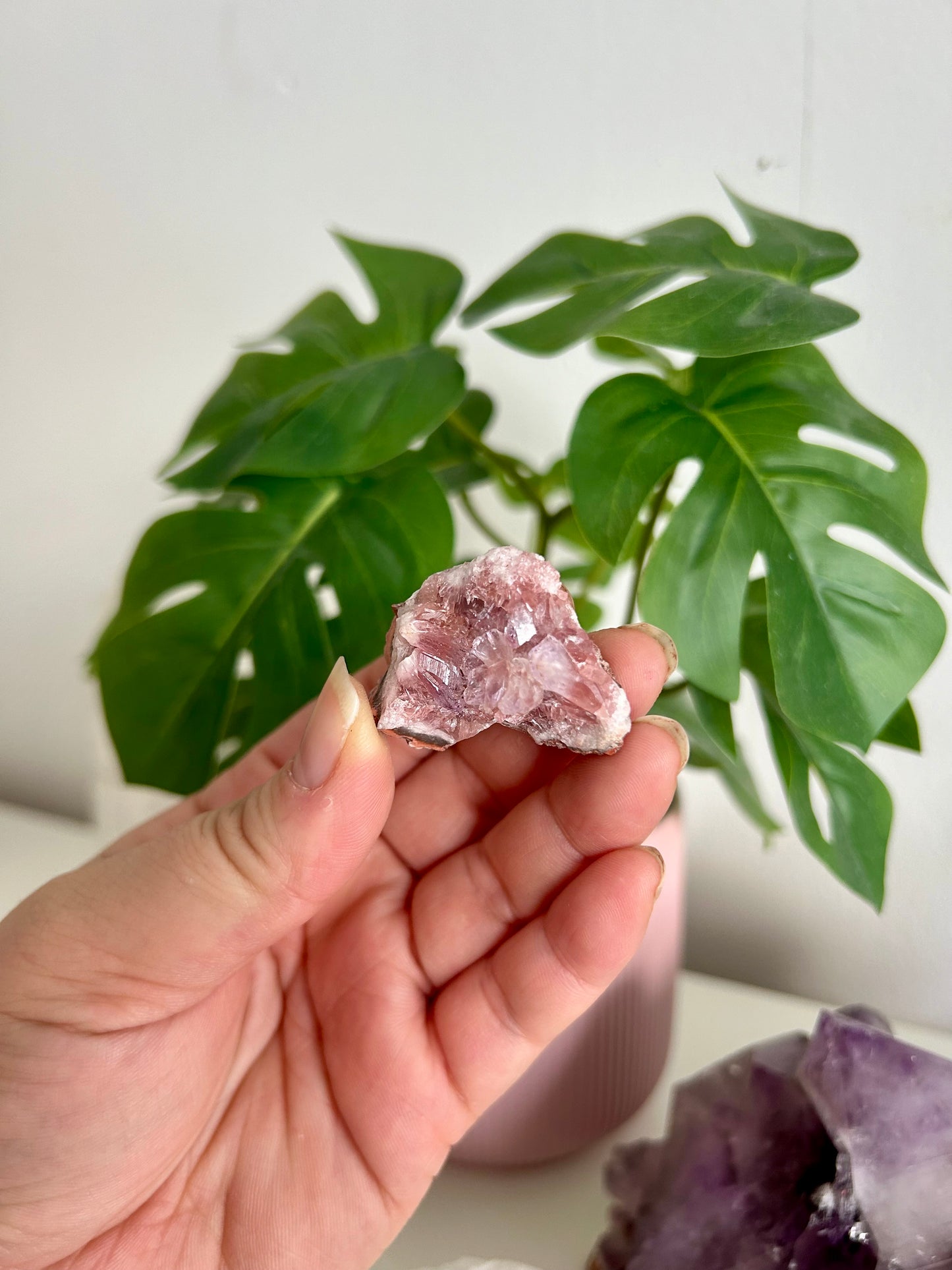 High Grade Raw Pink Amethyst