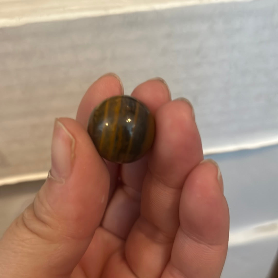 Tigers Eye Mini Sphere