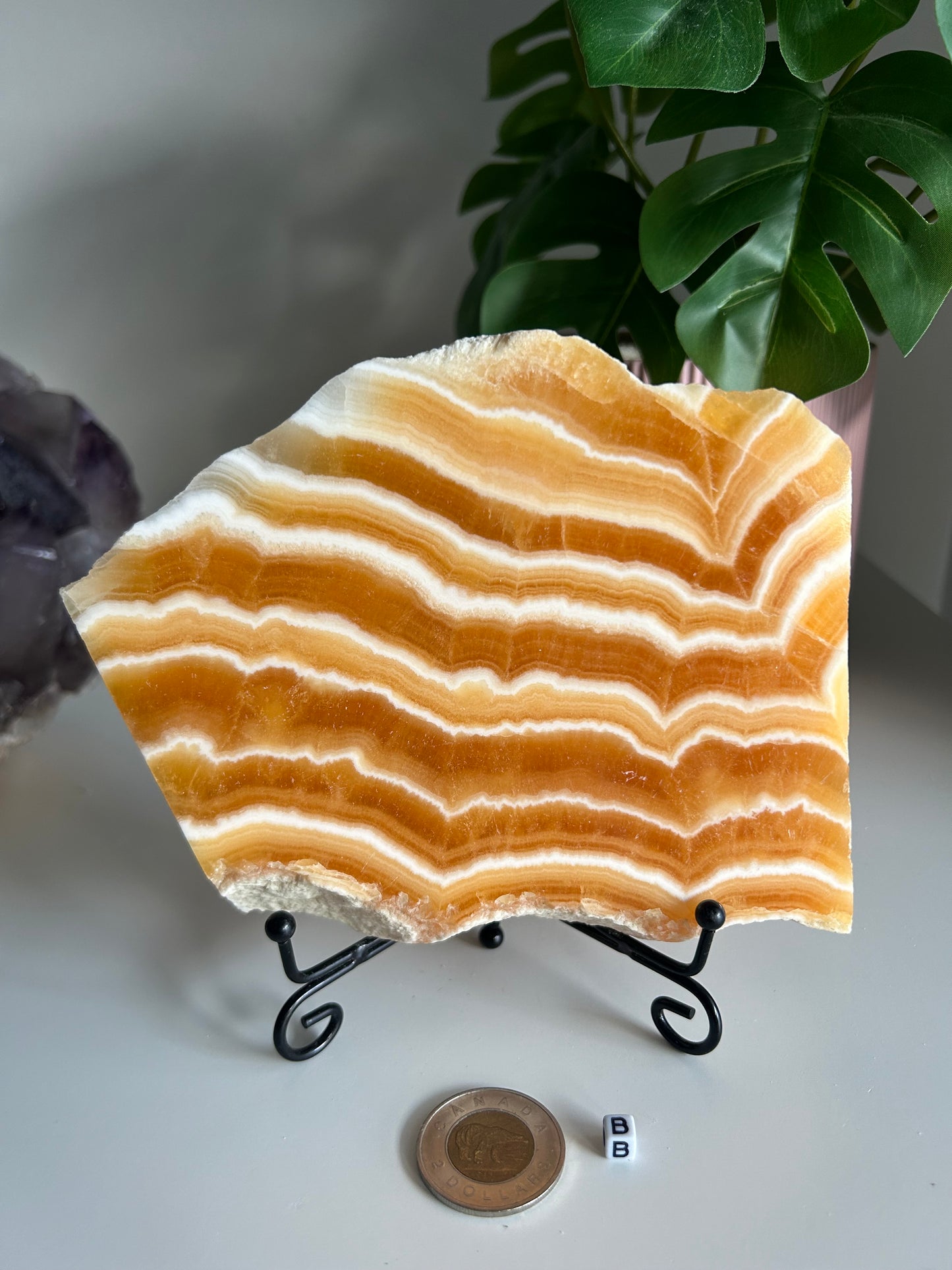 Orange Calcite Slabs