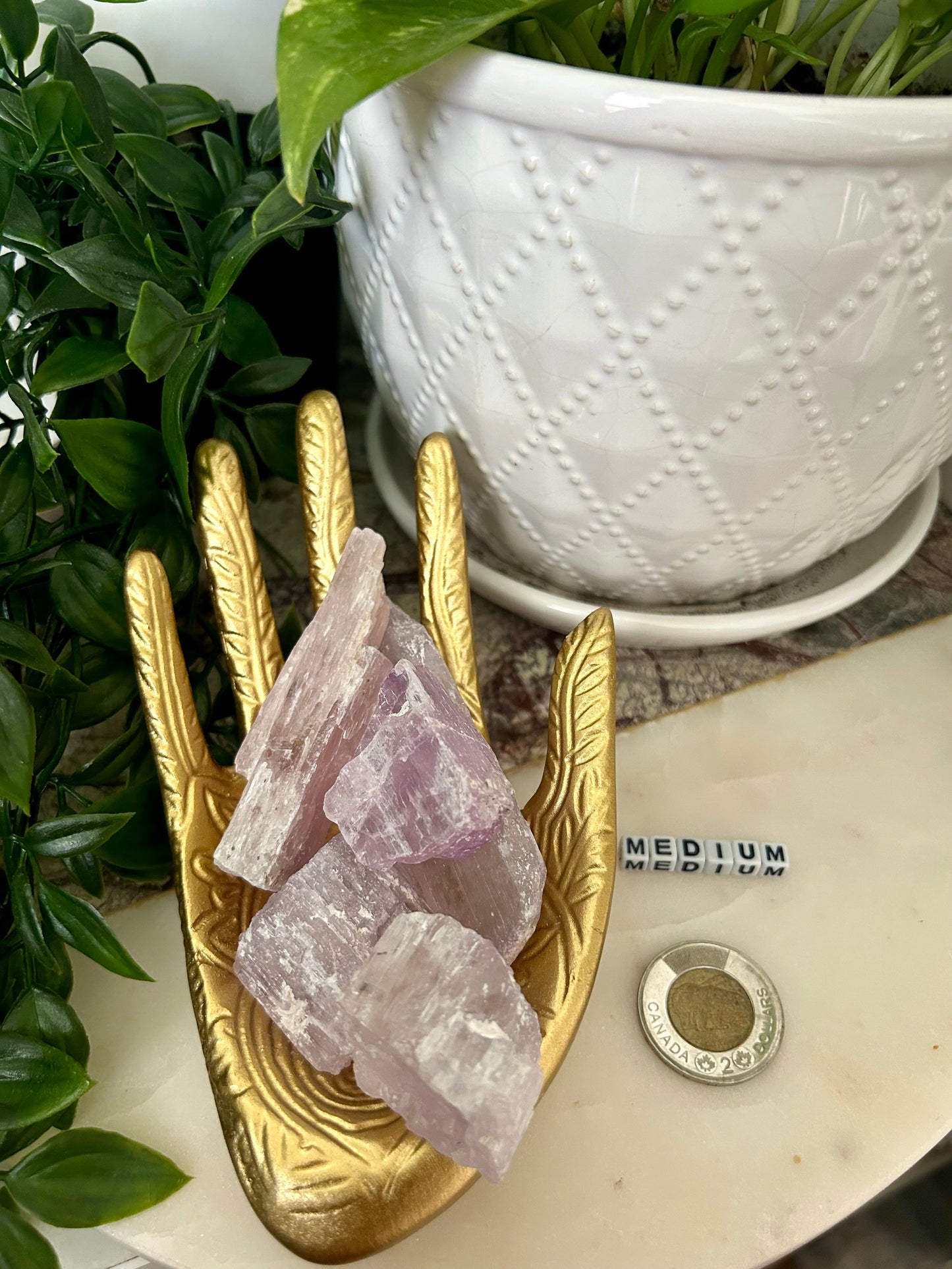 Raw Kunzite