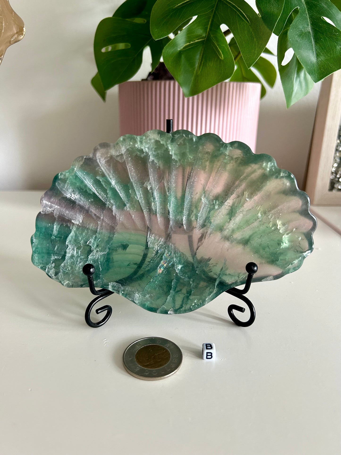 Fluorite Shell Bowl