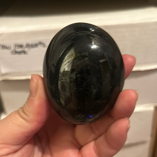 Black Tourmaline Palmstone