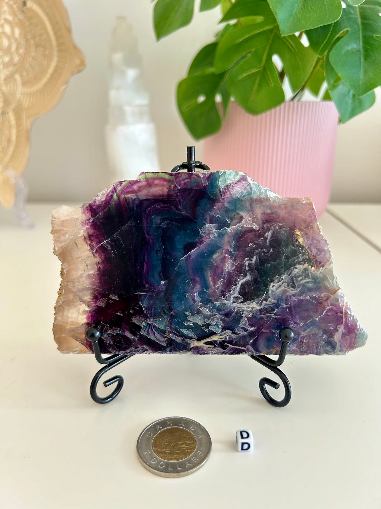 Dark Purple Fluorite Slabs