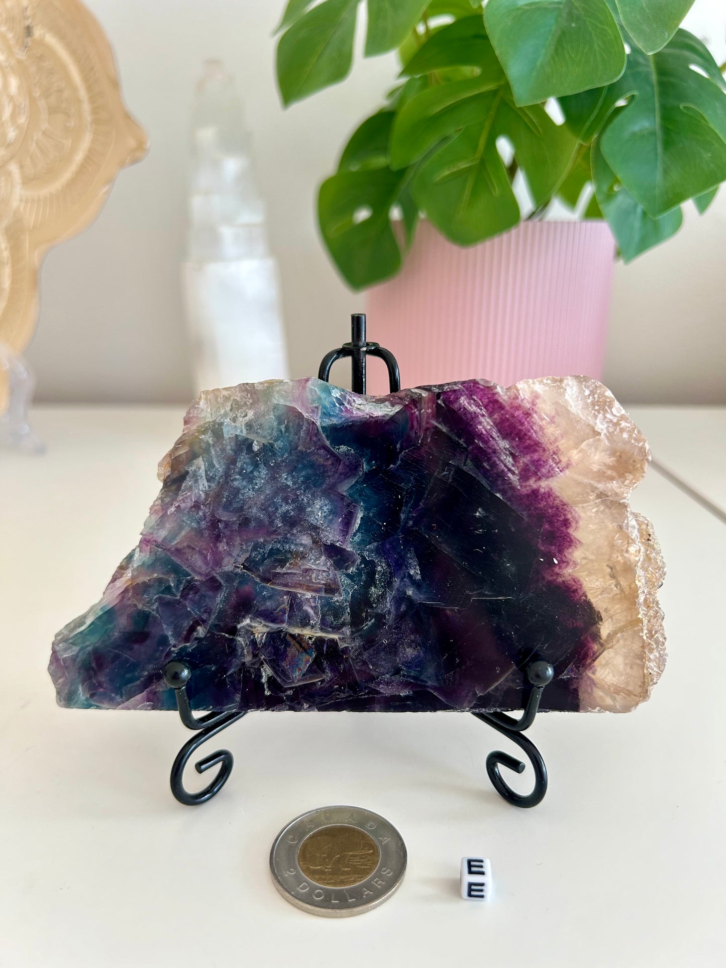 Dark Purple Fluorite Slabs