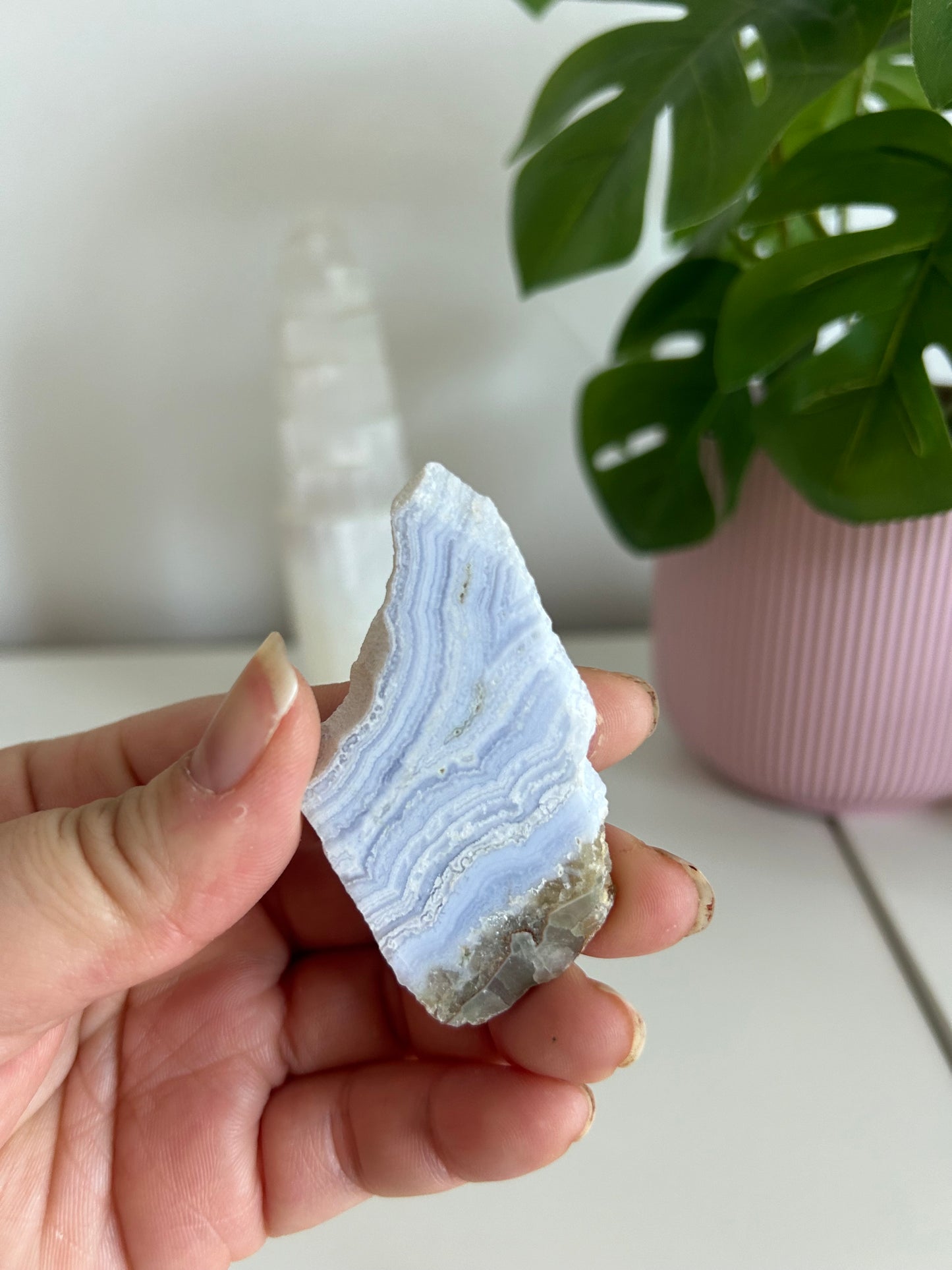 Blue Lace Agate Slabs