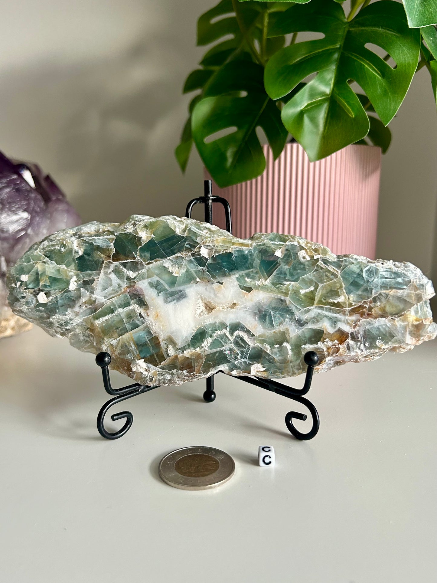 Large Dark Green Fluorite Slabs