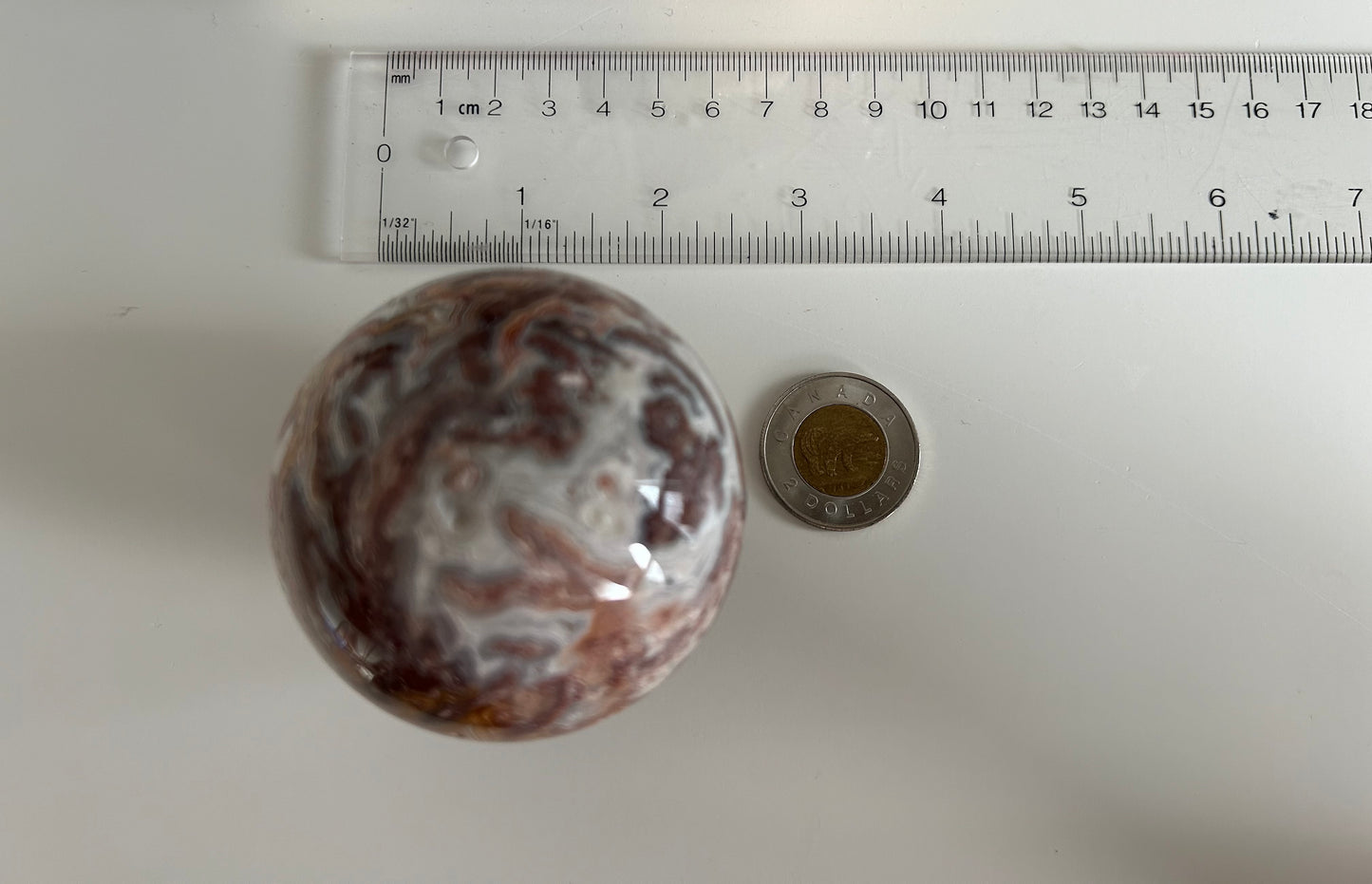 Crazy Lace Agate Sphere