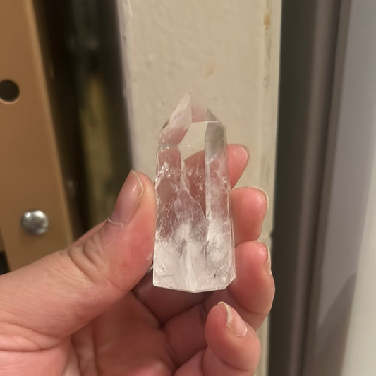 Clear Quartz Tower