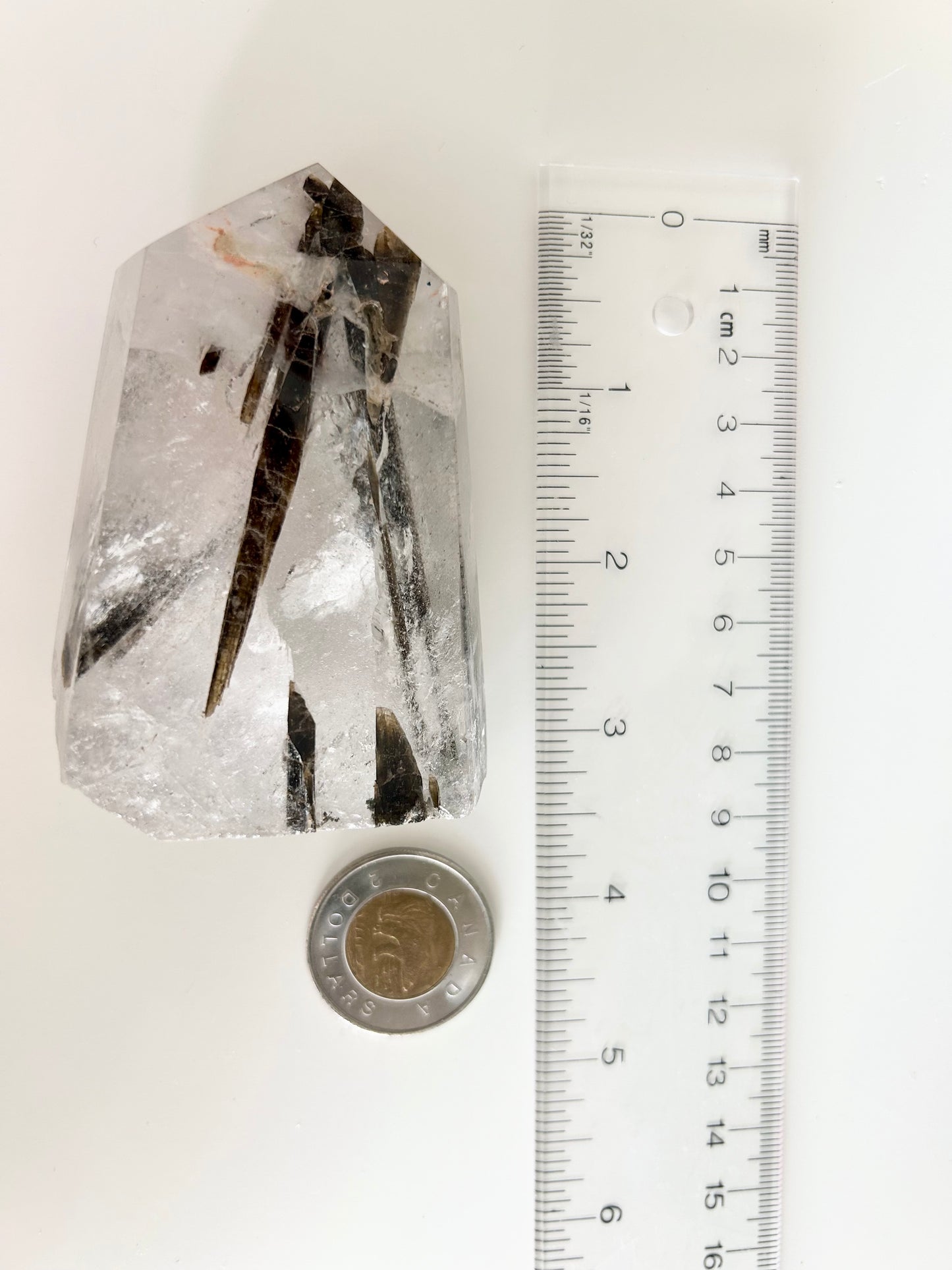 Green Tourmaline and Quartz