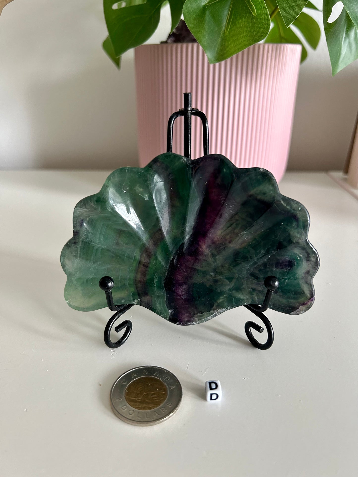 Fluorite Shell Bowl