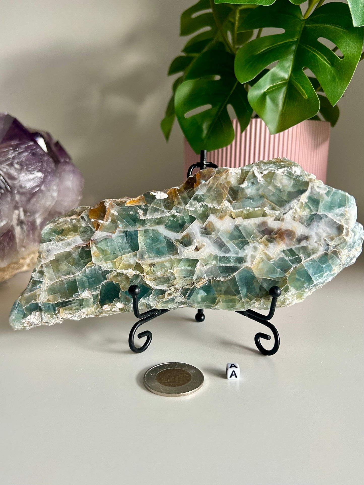 Large Dark Green Fluorite Slabs