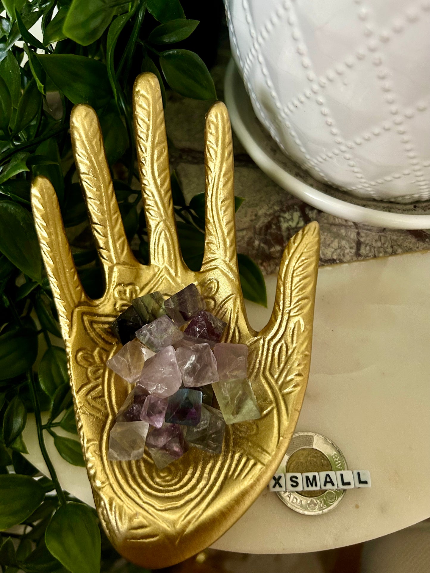 Fluorite Octahedron