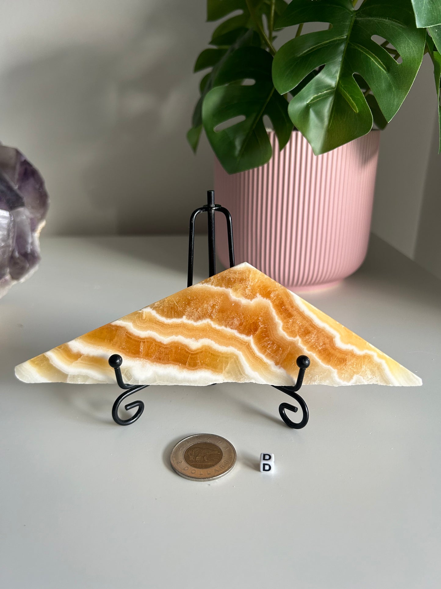 Orange Calcite Slabs