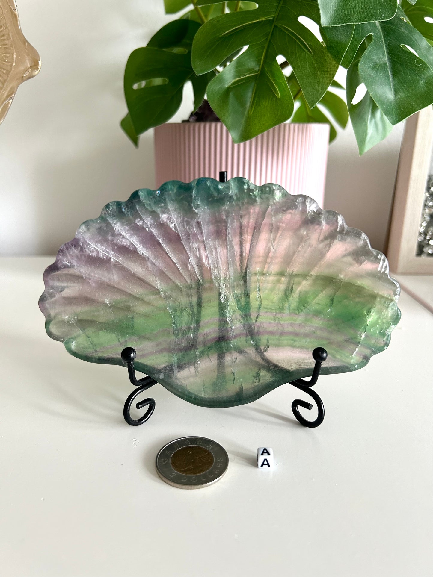 Fluorite Shell Bowl