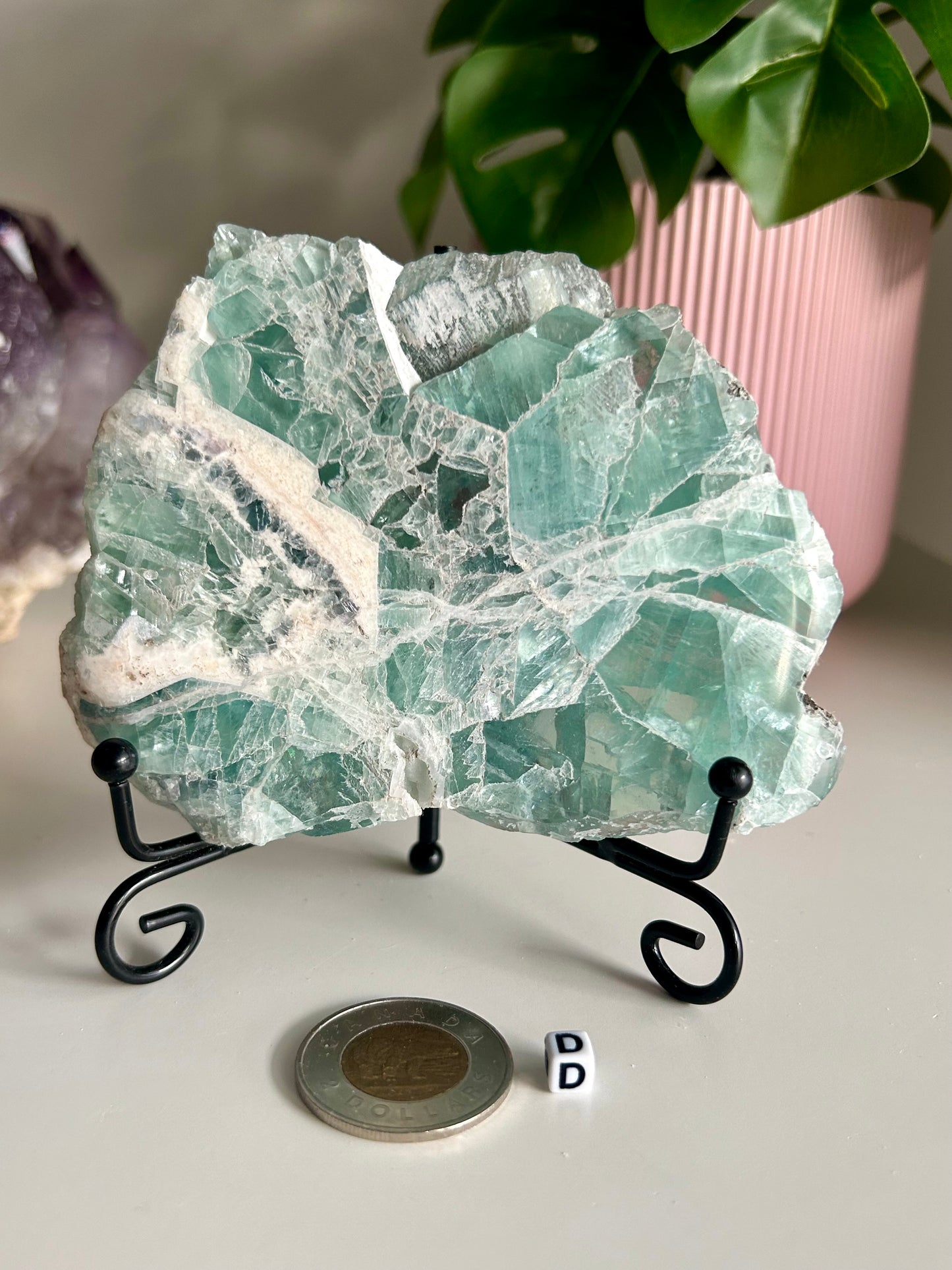 Large Dark Green Fluorite Slabs