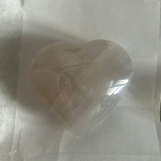Blue Rose Quartz Hearts
