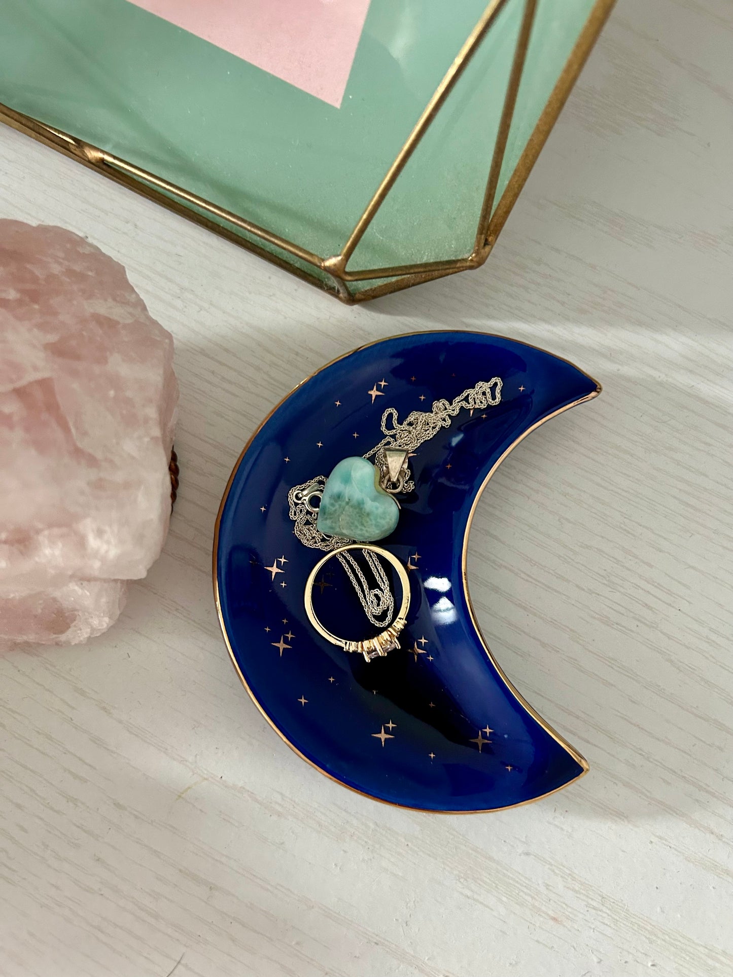 Crescent Moon Jewlery Dish