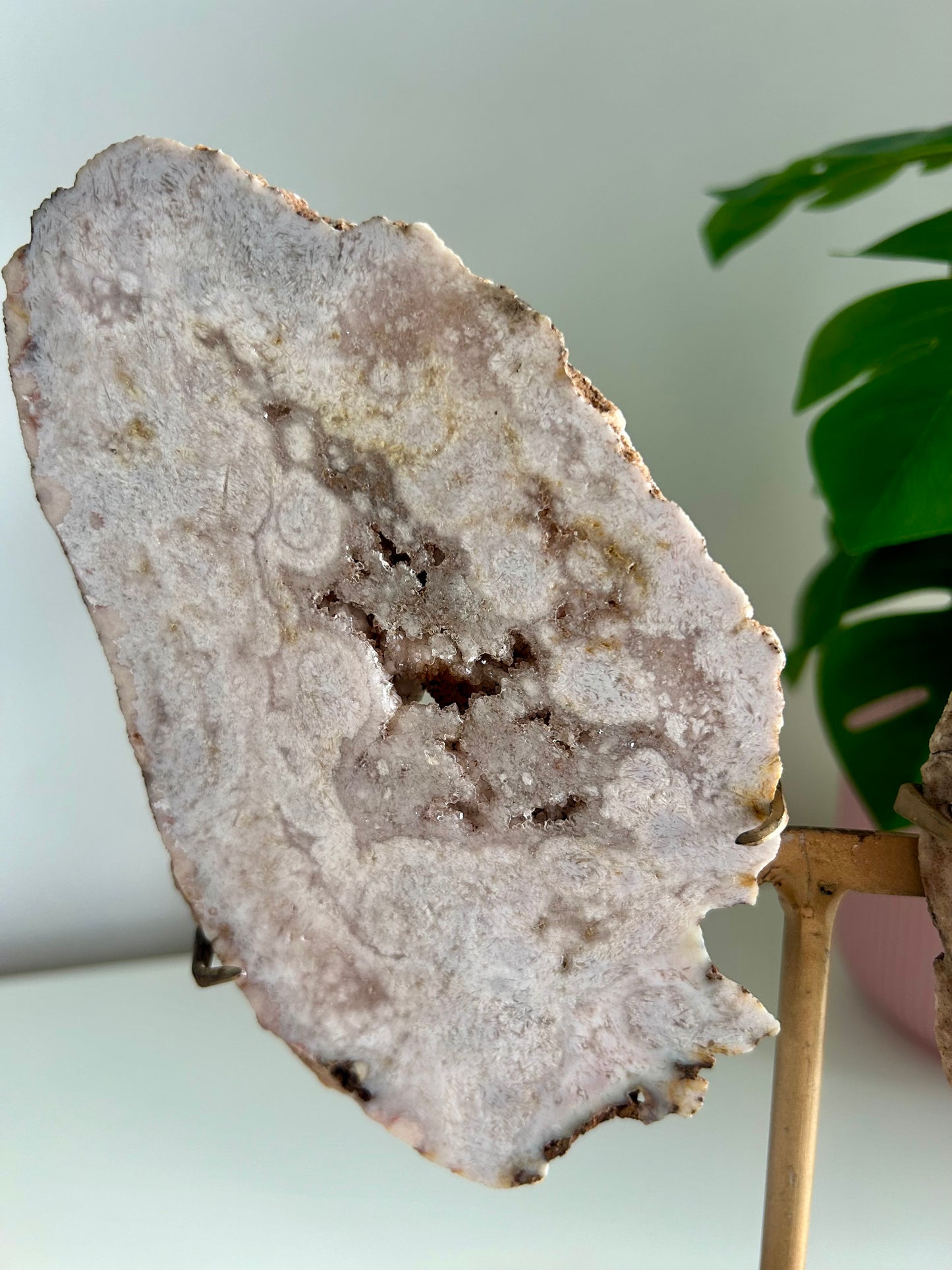 Large Pink Amethyst Butterfly