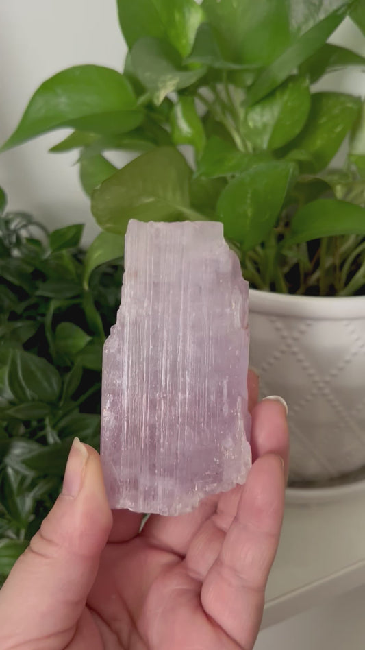 Raw Kunzite