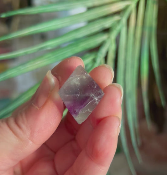 Fluorite Octahedron