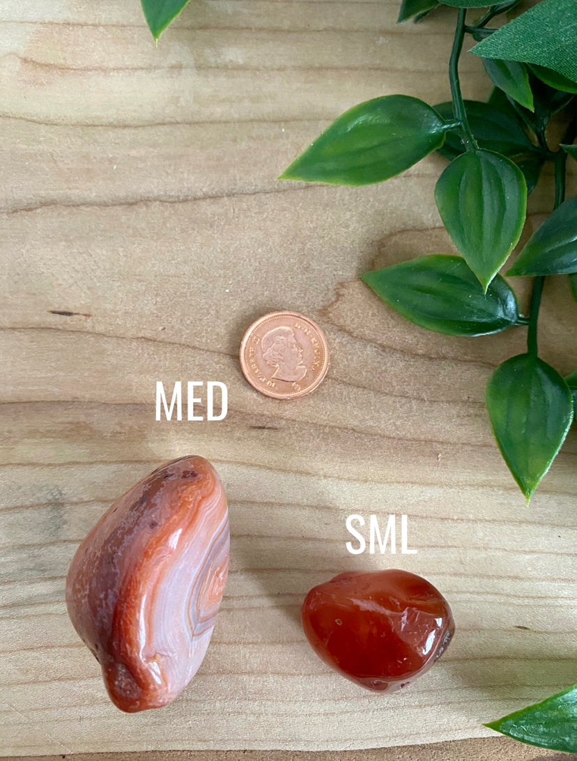 Carnelian Tumbled