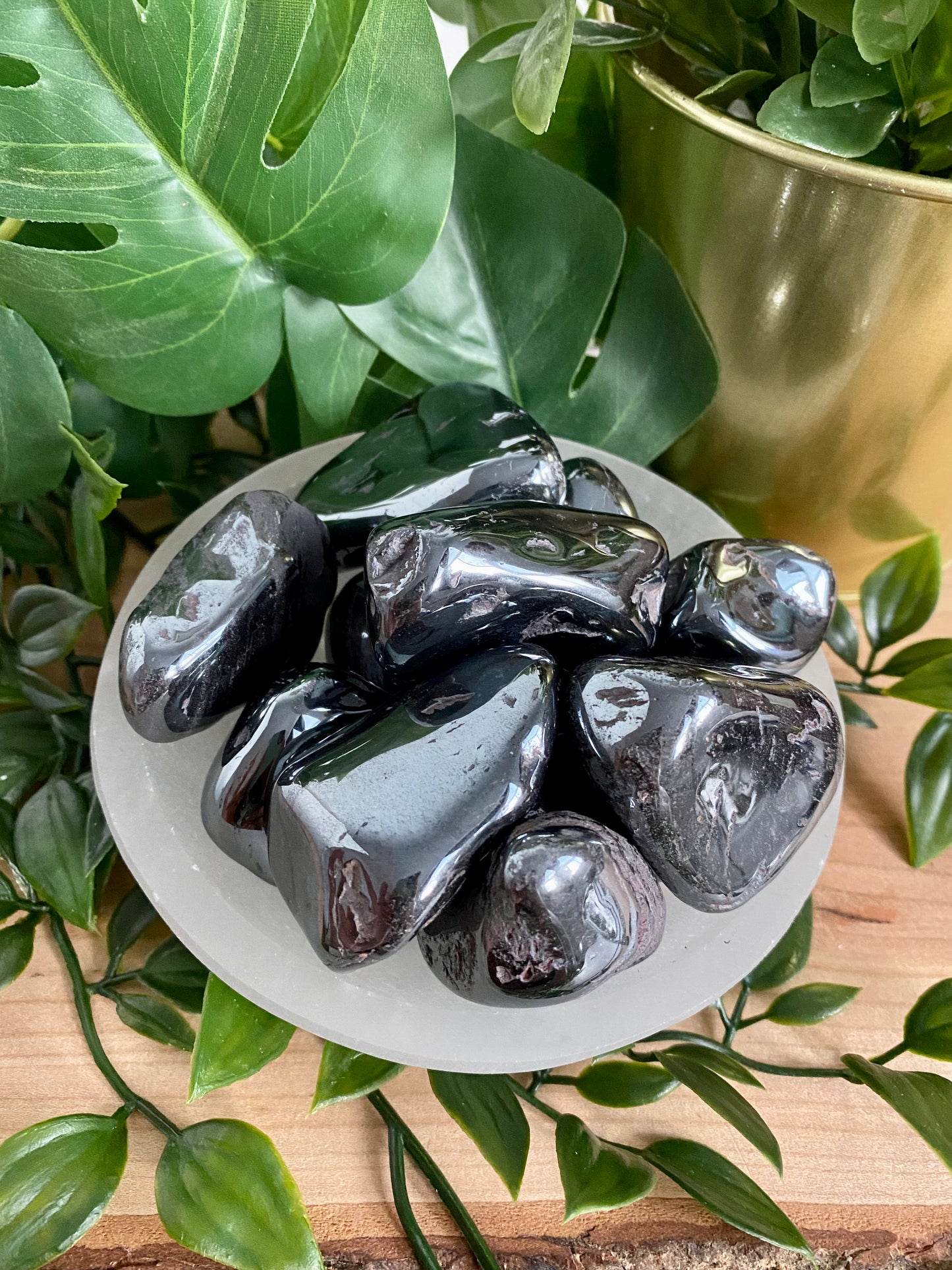 Hematite Tumbled