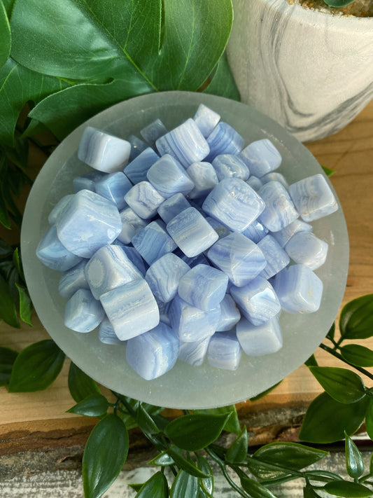 Blue Lace Agate Mini Cubes