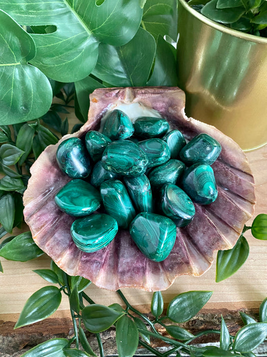 Tumbled Malachite