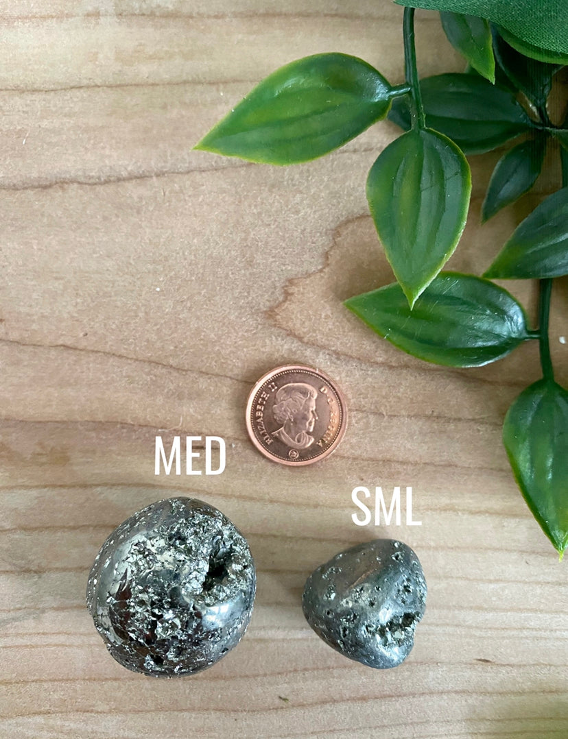Pyrite Tumbled