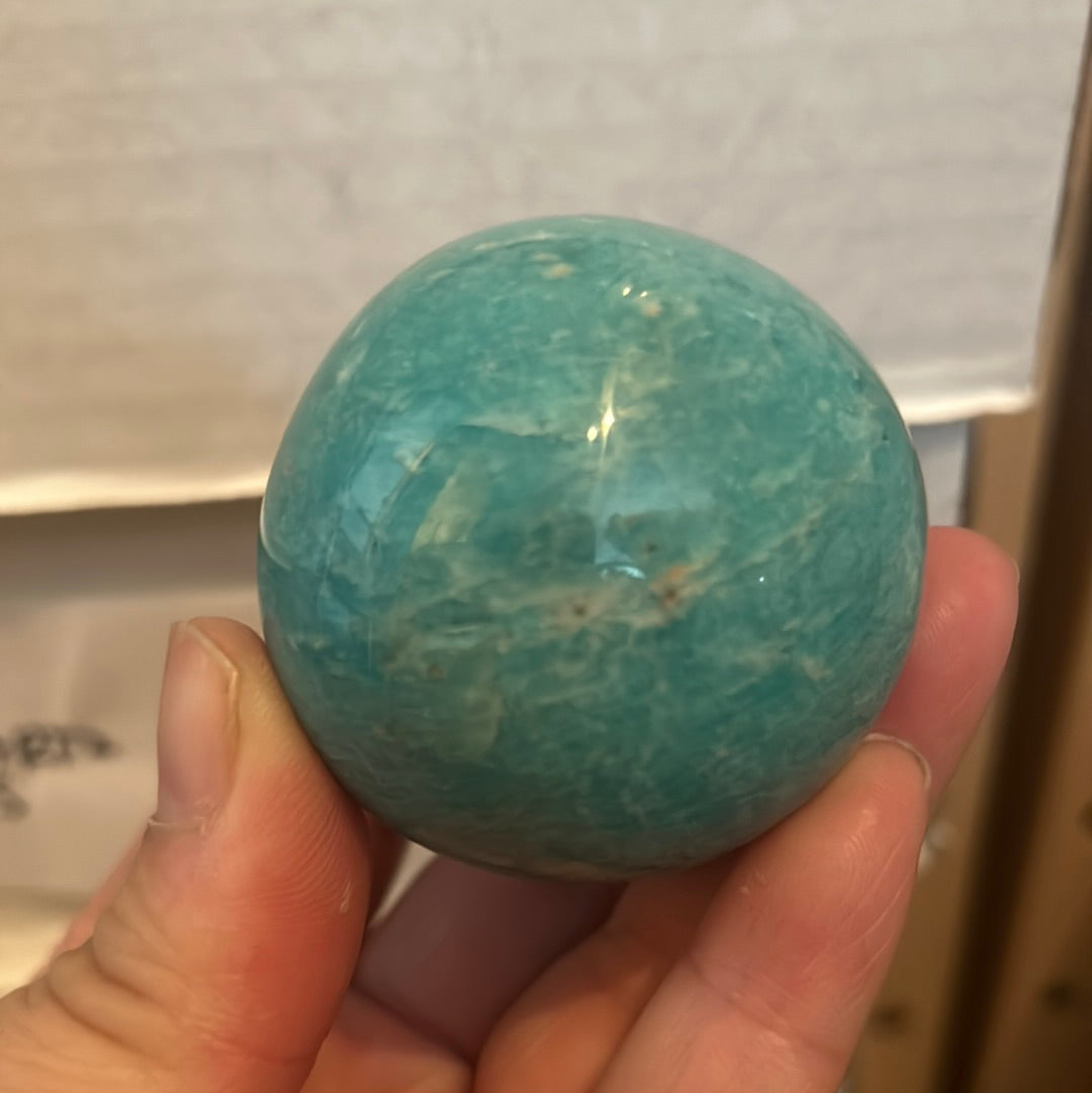 Amazonite Palmstone