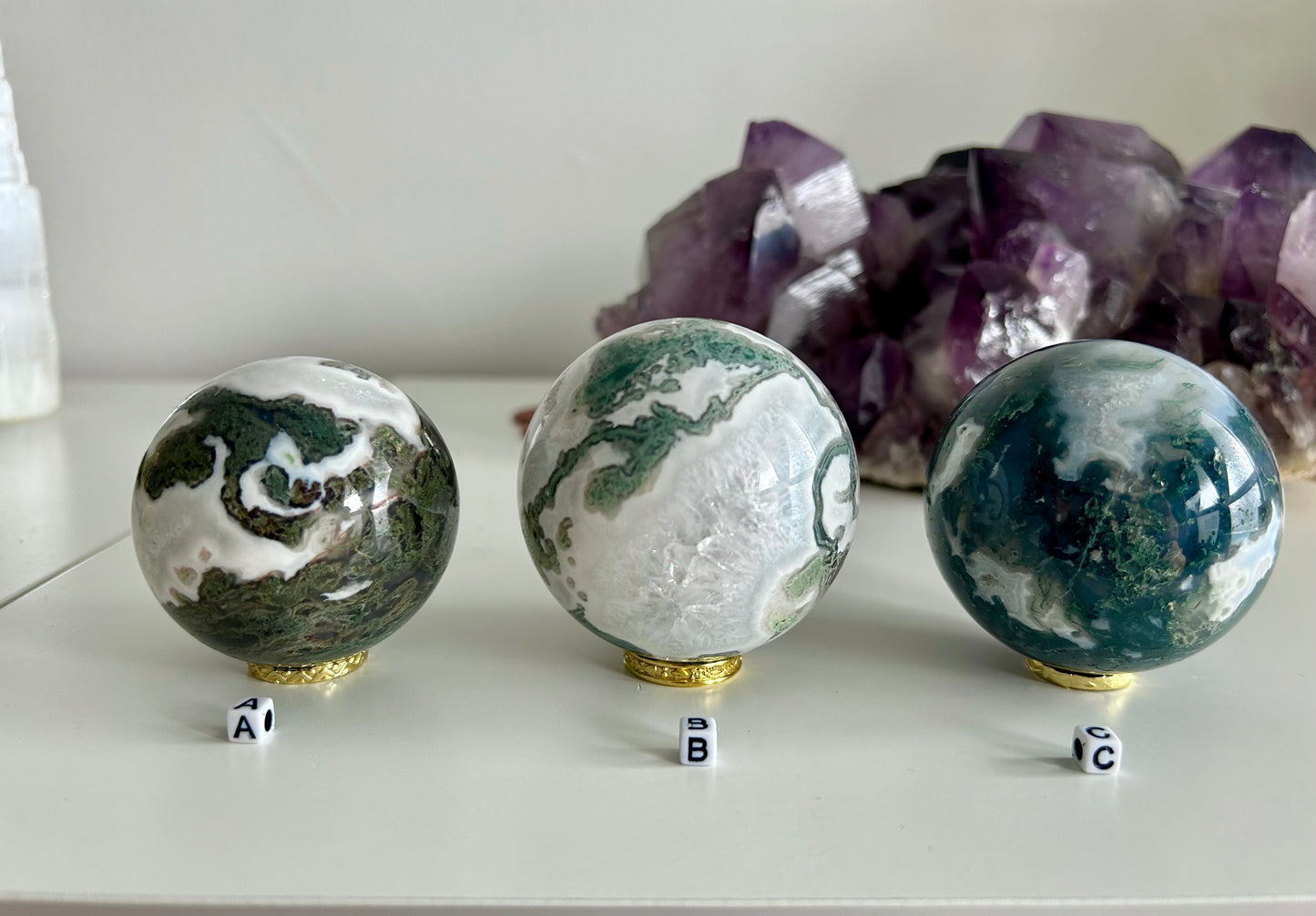 Moss Agate Sphere