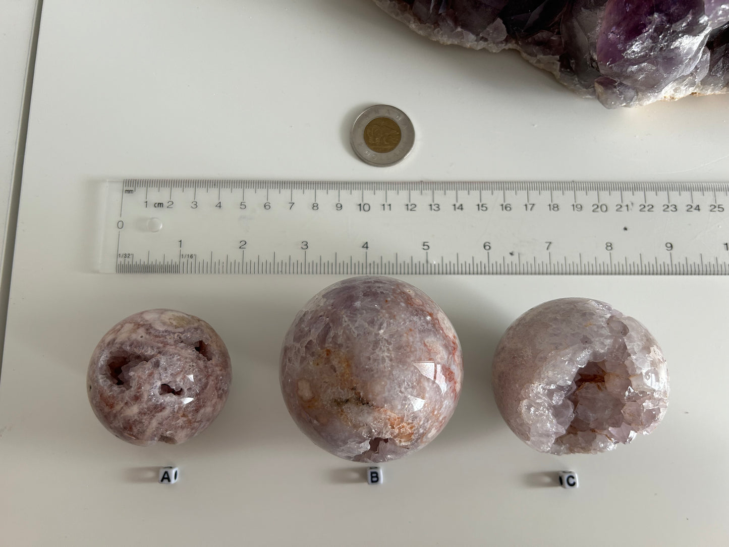 Pink Amethyst Sphere