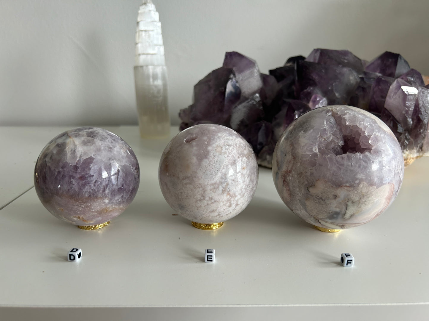 Pink Amethyst Sphere