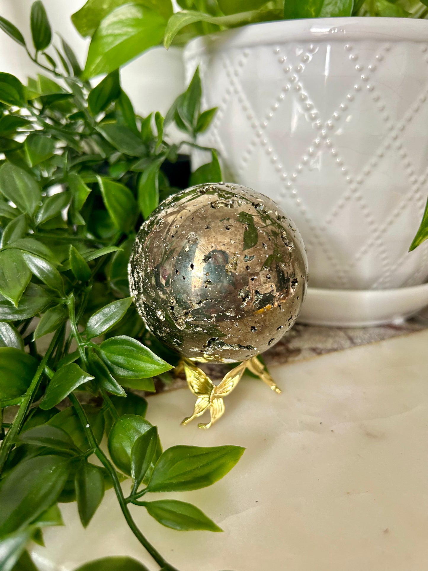 Pyrite Sphere
