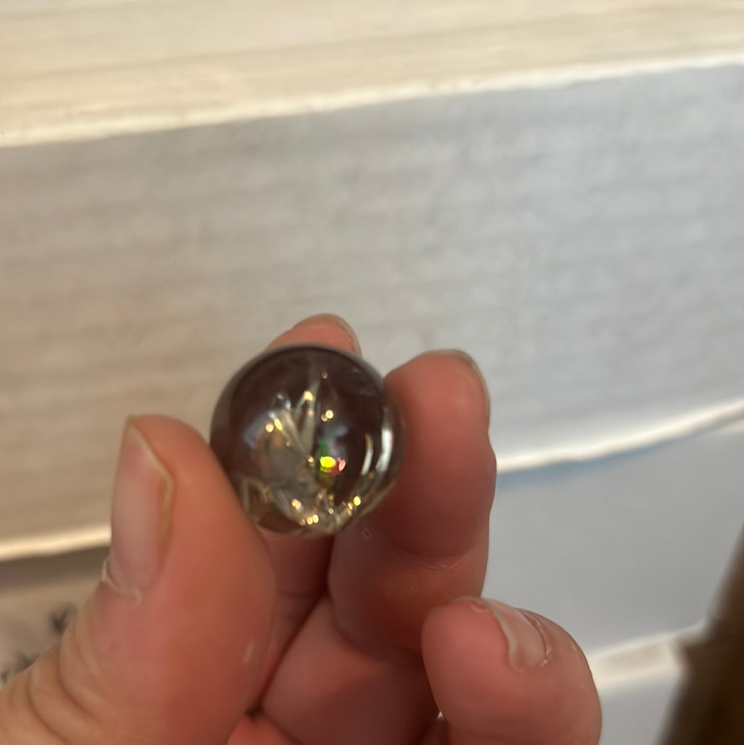 Rainbow Smoky Quartz Sphere