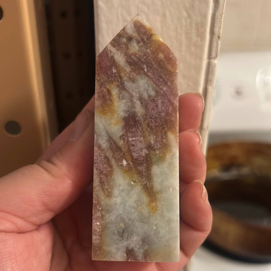 Pink Tourmaline Tower