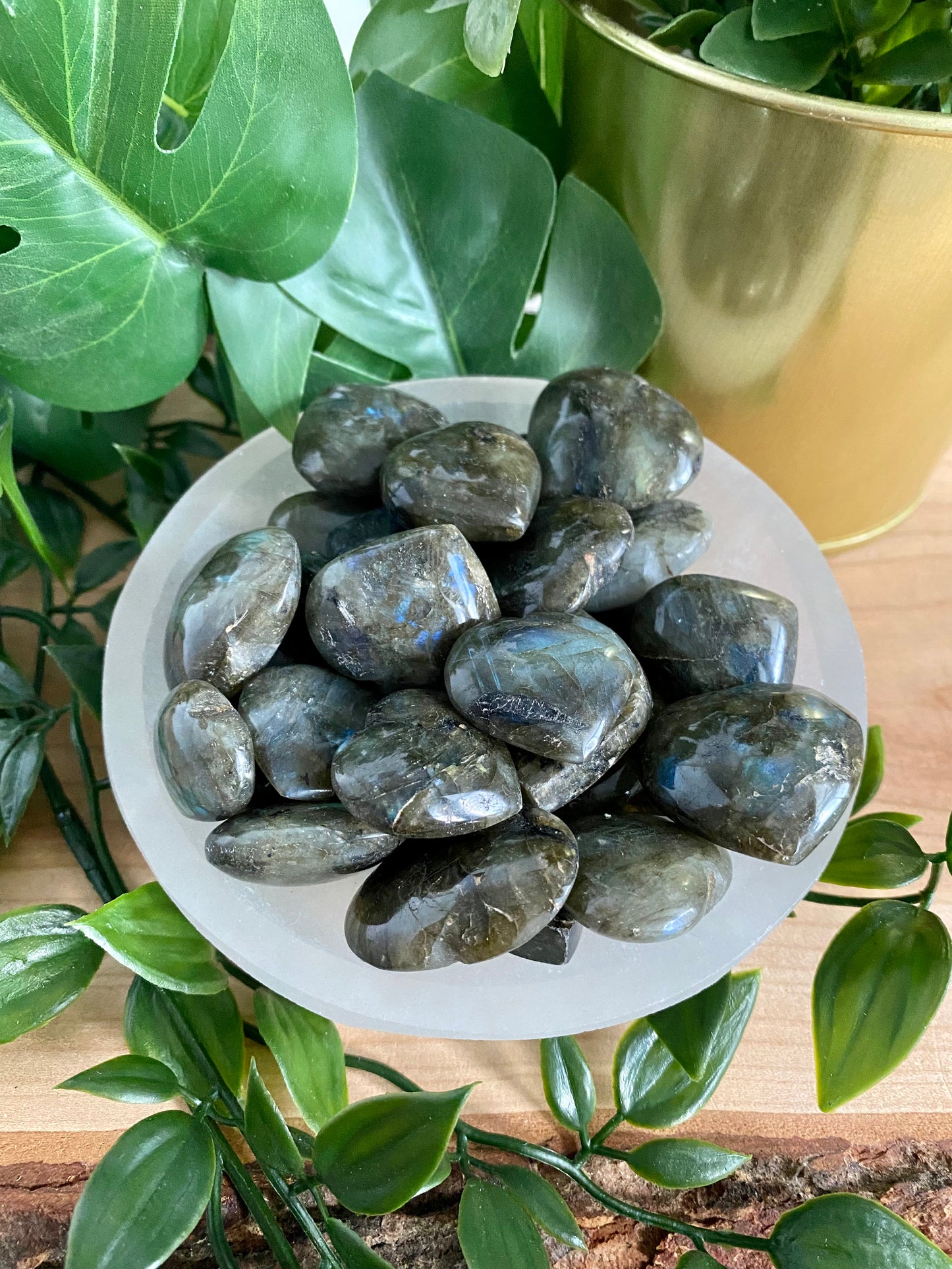 Labradorite Mini Heart