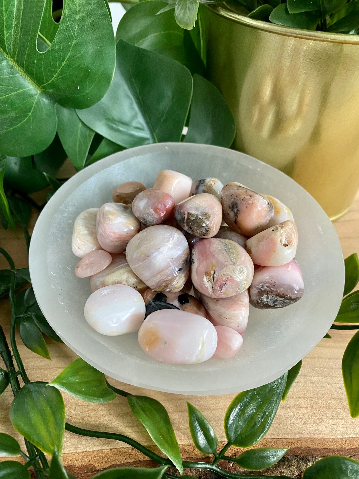 Pink Opal Tumbled