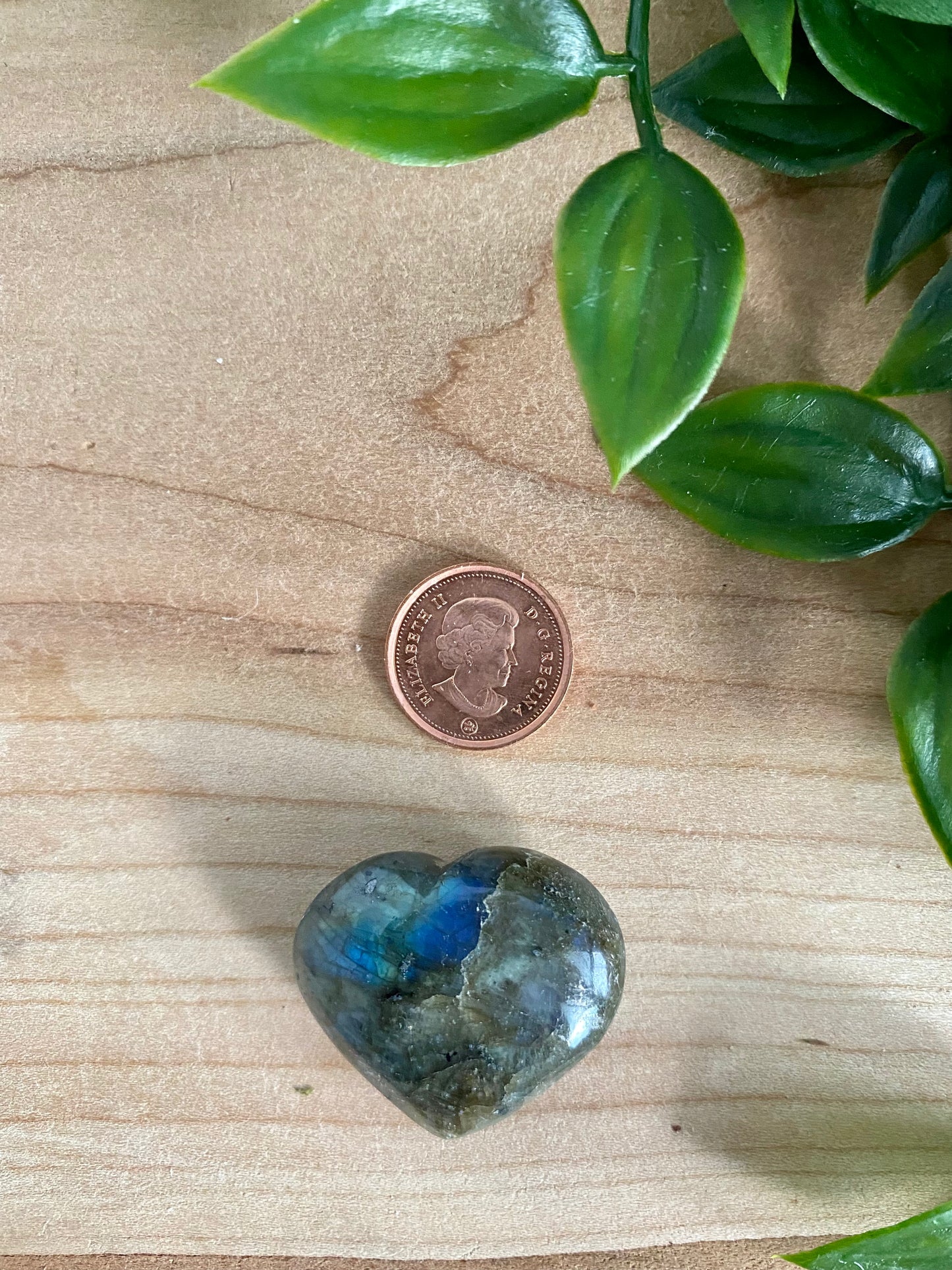 Labradorite Mini Heart
